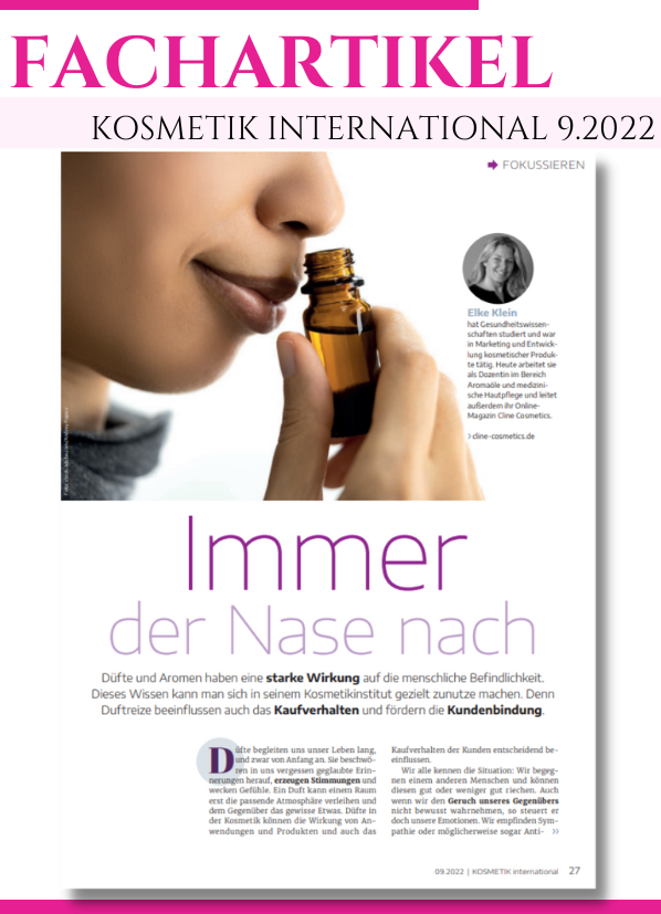 Fachartikel im Magazin Kosmetik International