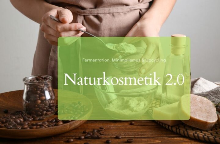 Frau mischt Naturkosmetik, synonym für Naturkosmetik 2.0